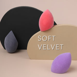 Velvet micro fiber makeup sponge beauty blender