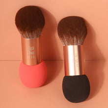 Load image into Gallery viewer, Convenient powder makeup sponge brush double ended makeup brushes
