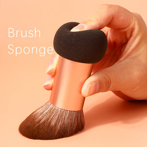 Convenient powder makeup sponge brush double ended makeup brushes